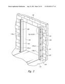 INSULATED TRACKS FOR LOADING DOCK DOORS AND ASSOCIATED METHODS OF     MANUFACTURE AND USE diagram and image