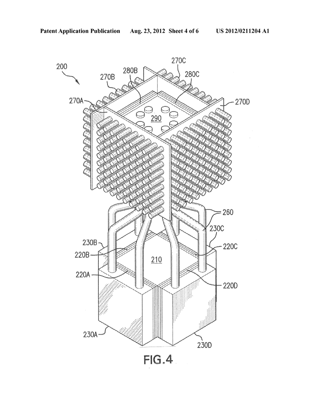 MULTIDIMENSIONAL HEAT TRANSFER SYSTEM FOR COOLING ELECTRONIC COMPONENTS - diagram, schematic, and image 05