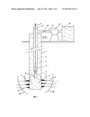 Method and apparatus for enhancement of fracture fluid clean-up with     periodic shock waves diagram and image