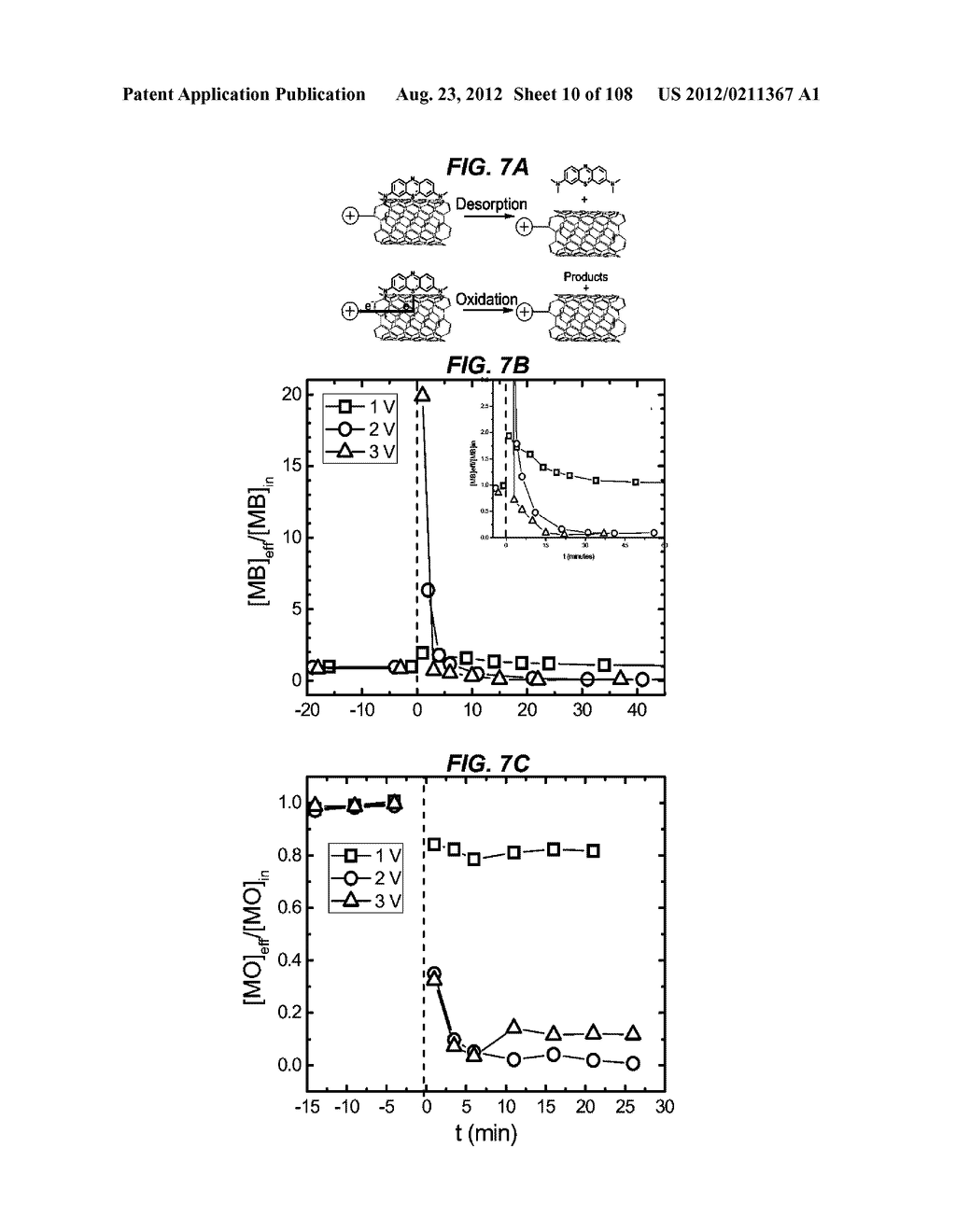 ELECTROCHEMICAL CARBON NANOTUBE FILTER AND METHOD - diagram, schematic, and image 11