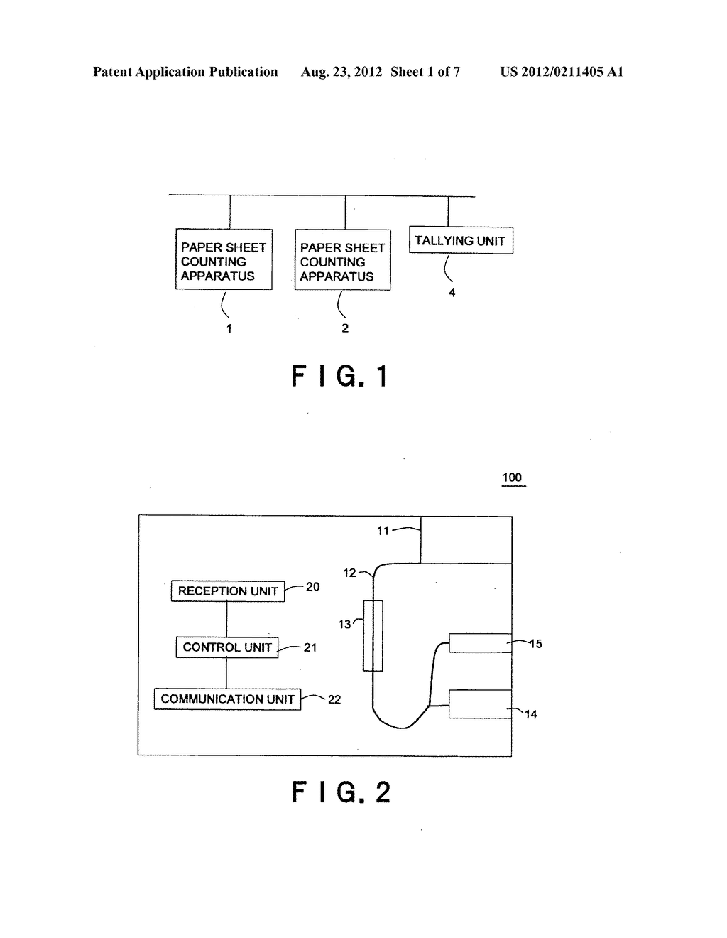 Paper sheet counting system and paper sheet counting method - diagram, schematic, and image 02