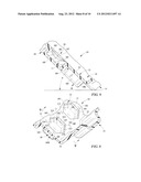 FOOD TRAY WITH INTEGRATED LIQUID-RETENTION SYSTEM diagram and image