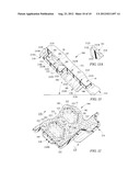 FOOD TRAY WITH INTEGRATED LIQUID-RETENTION SYSTEM diagram and image