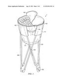 COLLAPSIBLE THERMAL CONTAINER AND STAND diagram and image