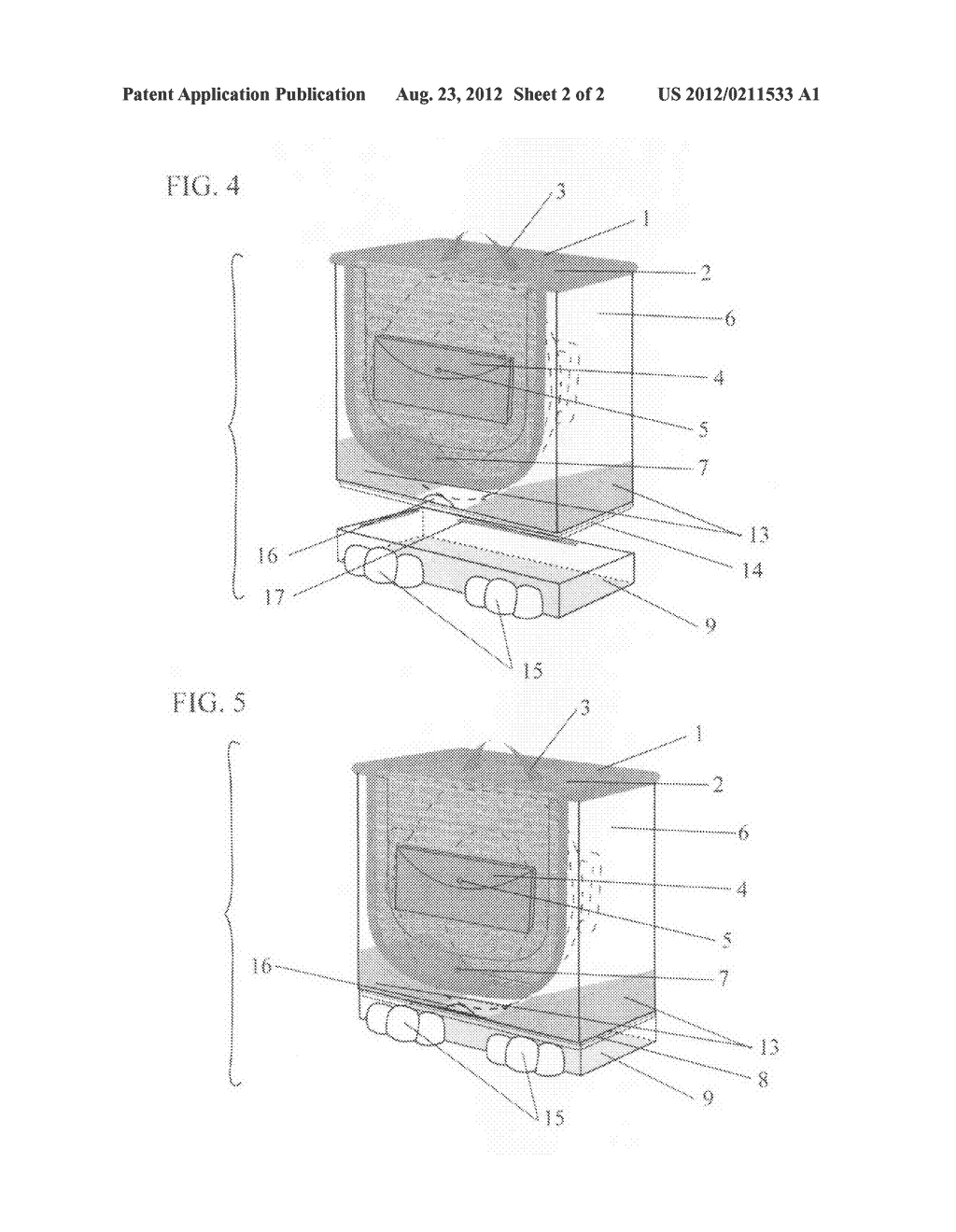 Child portable potty seat caddy - diagram, schematic, and image 03