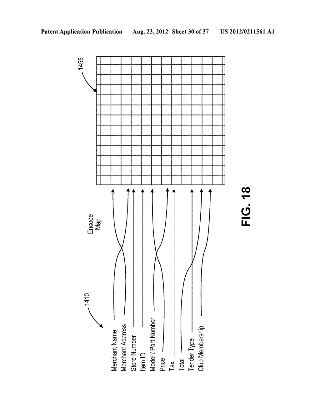 SYSTEMS METHODS AND COMPUTER PROGRAM PRODUCTS FOR ENCODING AND DECODING     TRANSACTION DATA - diagram, schematic, and image 31