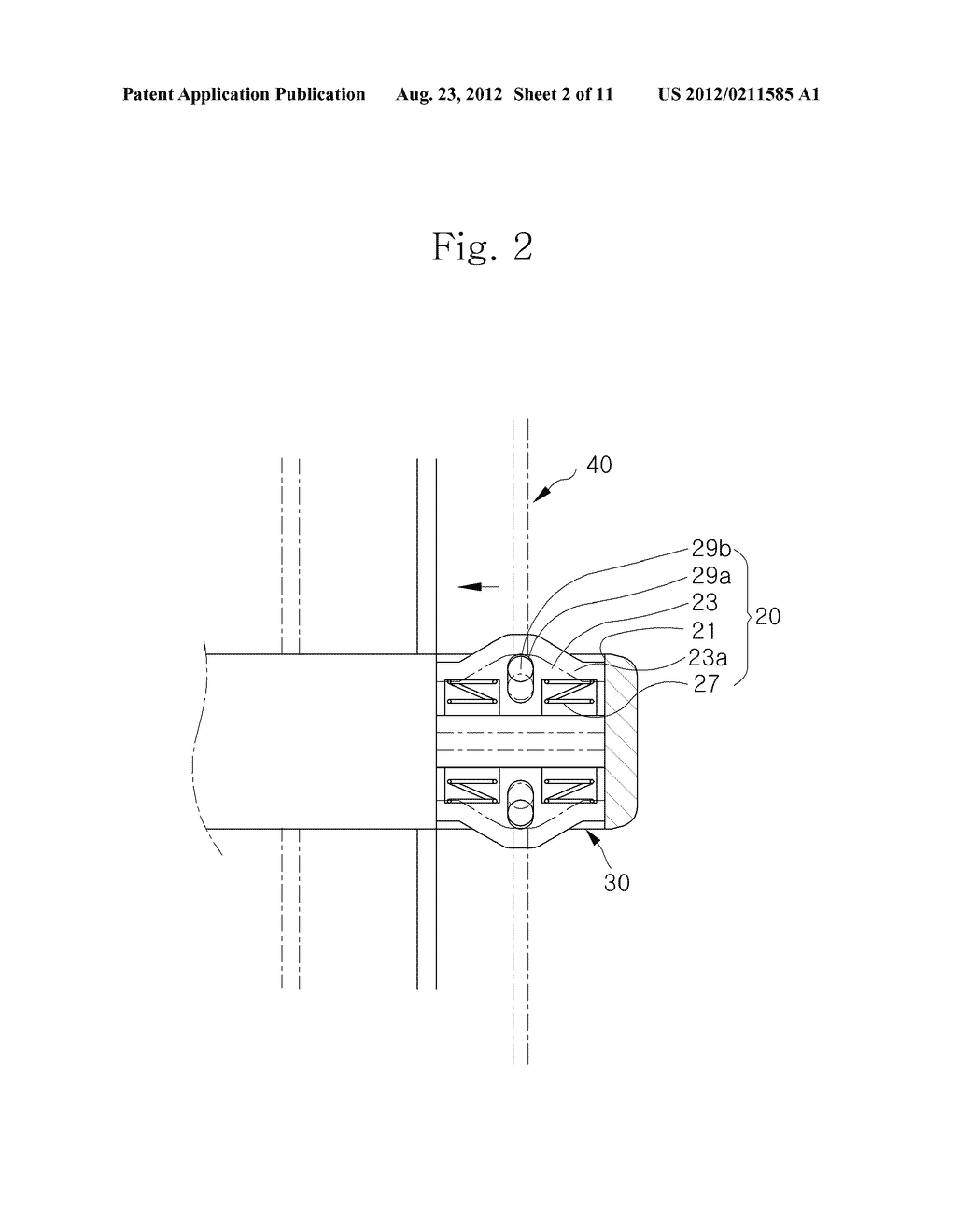 BOBBIN FIXING APPARATUS - diagram, schematic, and image 03