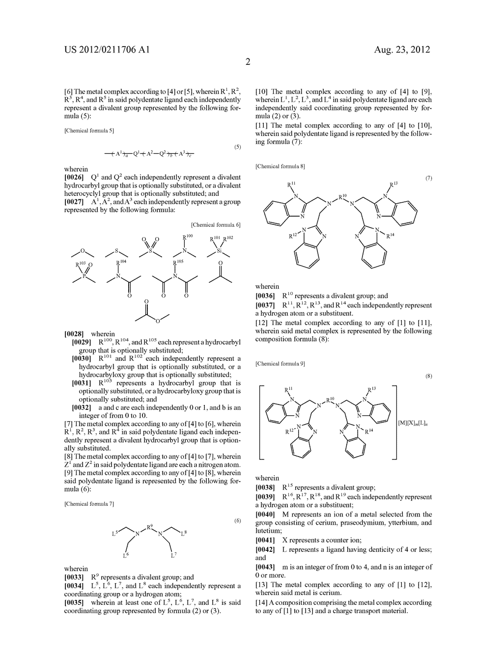 POLYDENTATE LIGAND METAL COMPLEX - diagram, schematic, and image 05