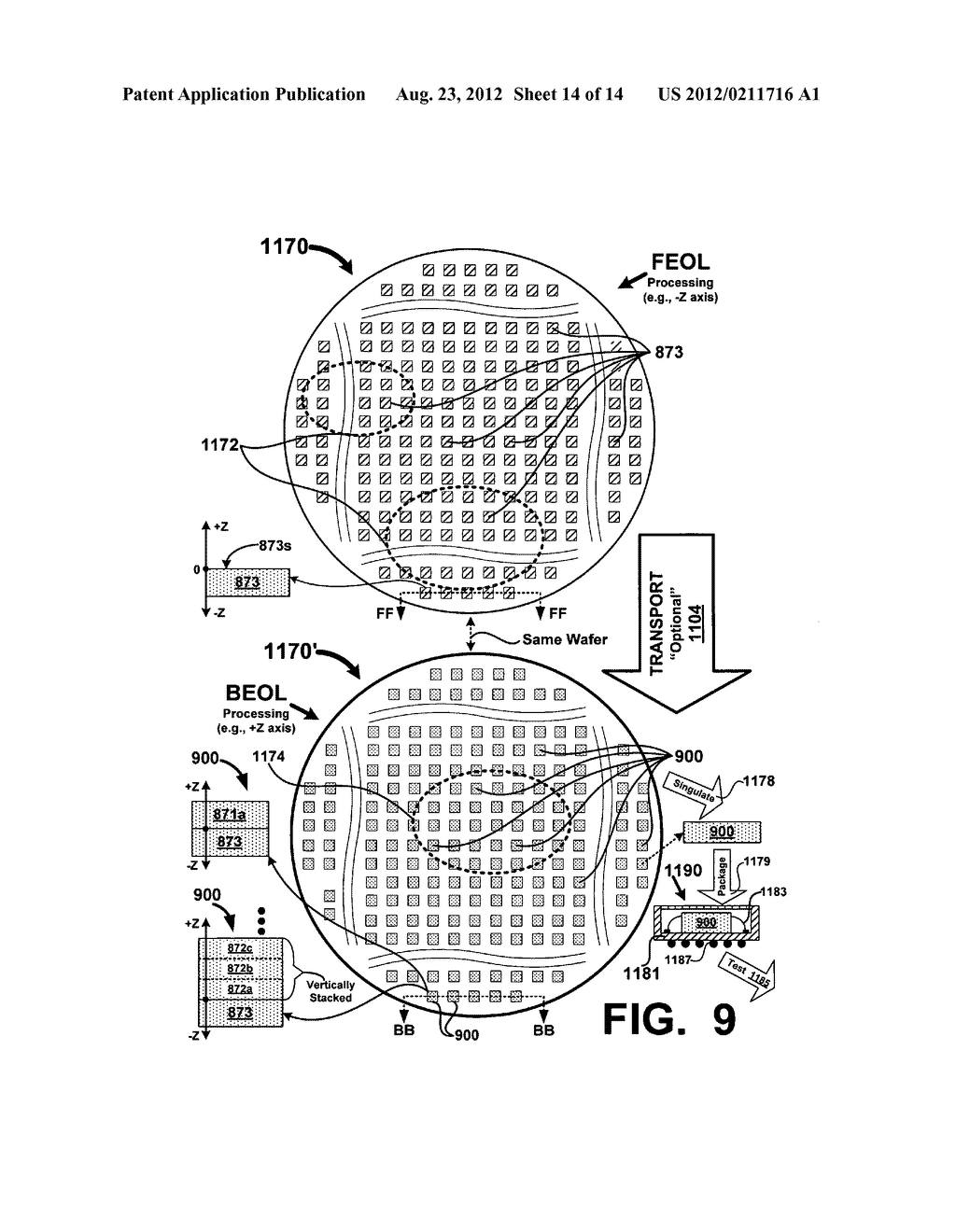 Oxygen ion implanted conductive metal oxide re-writeable non-volatile     memory device - diagram, schematic, and image 15