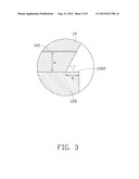 LED PACKAGE STRUCTURE WITH A WIDE OPTICAL FIELD diagram and image