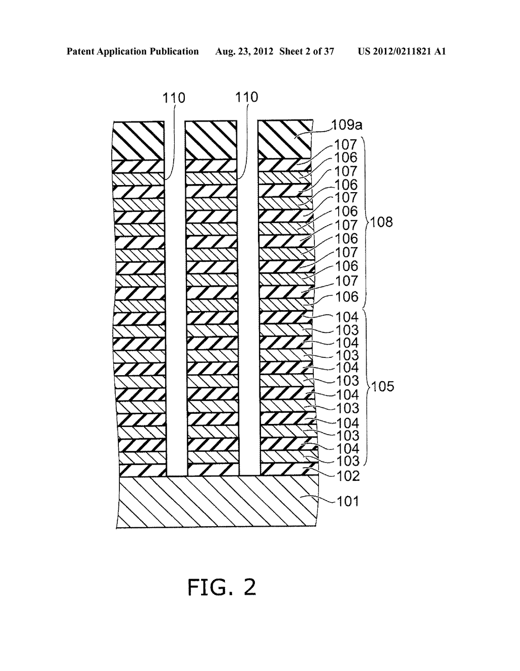 SEMICONDUCTOR MEMORY DEVICE, METHOD FOR MANUFACTURING SAME, AND METHOD FOR     MANUFACTURING INTEGRATED CIRCUIT DEVICE - diagram, schematic, and image 03