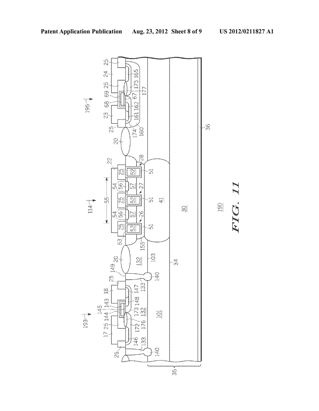 METHOD OF FORMING AN INTEGRATED POWER DEVICE AND STRUCTURE - diagram, schematic, and image 09
