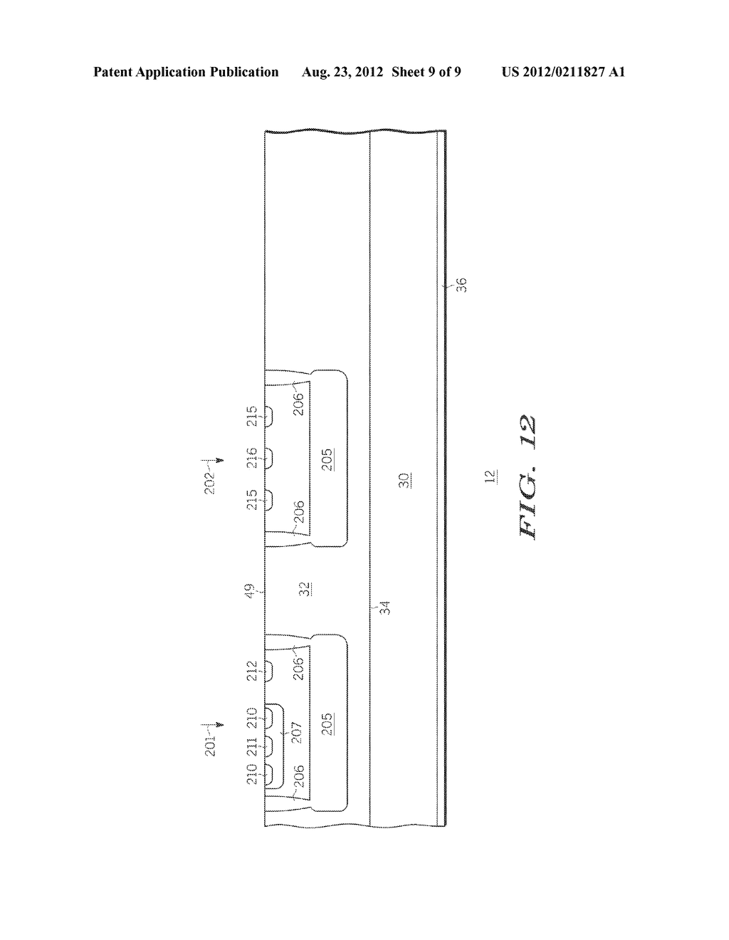 METHOD OF FORMING AN INTEGRATED POWER DEVICE AND STRUCTURE - diagram, schematic, and image 10