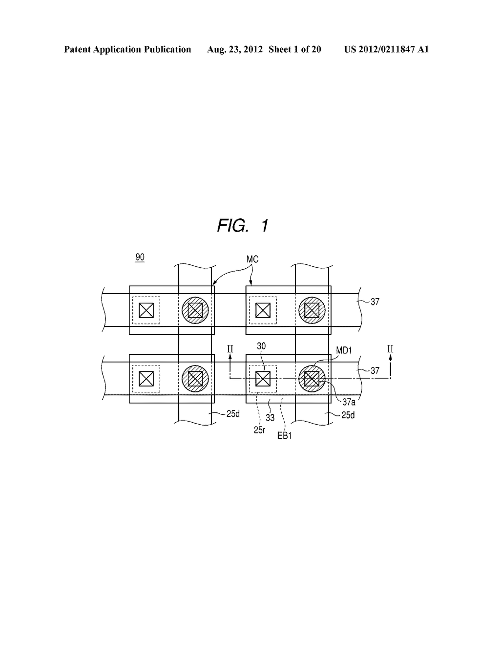 SEMICONDUCTOR DEVICE INCLUDING A MAGNETIC TUNNEL JUNCTION AND METHOD OF     MANUFACTURING THE SAME - diagram, schematic, and image 02