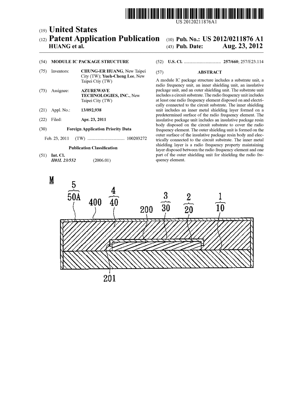 MODULE IC PACKAGE STRUCTURE - diagram, schematic, and image 01