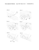 RETRACTABLE WHEEL SYSTEM FOR SNOWMOBILE SKI diagram and image