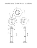 RETRACTABLE WHEEL SYSTEM FOR SNOWMOBILE SKI diagram and image