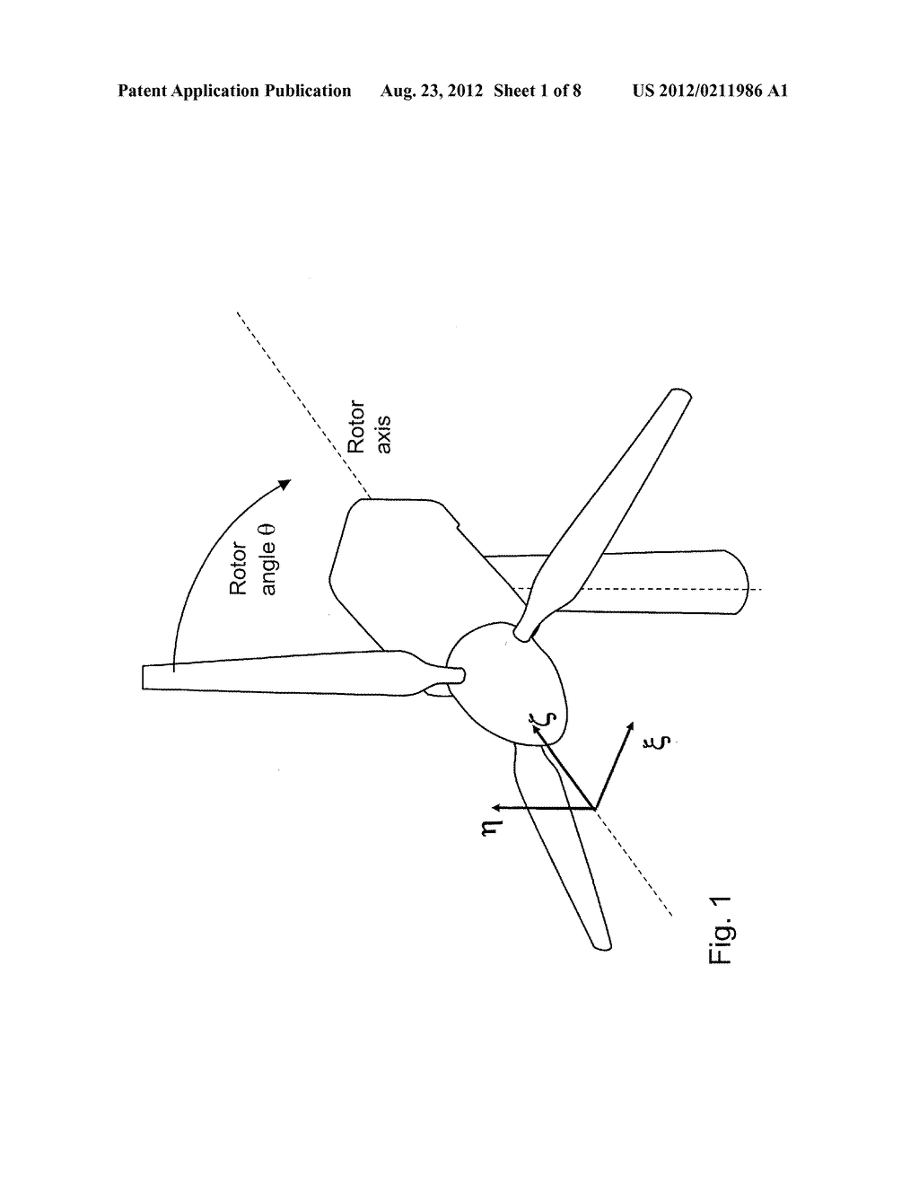 WIND SENSOR SYSTEM USING BLADE SIGNALS - diagram, schematic, and image 02