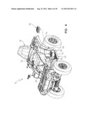 ATV HAVING ARRANGEMENT FOR A PASSENGER diagram and image