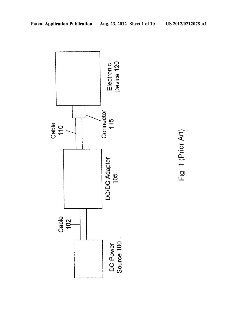 POWER SUPPLY EQUIPMENT UTILIZING INTERCHANGEABLE TIPS TO PROVIDE POWER AND     A POWER INDICATION SIGNAL TO AN ELECTRONIC DEVICE - diagram, schematic, and image 02