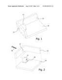 WINDOW GLASS MOUNTED FASTENER diagram and image