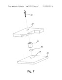 WINDOW GLASS MOUNTED FASTENER diagram and image