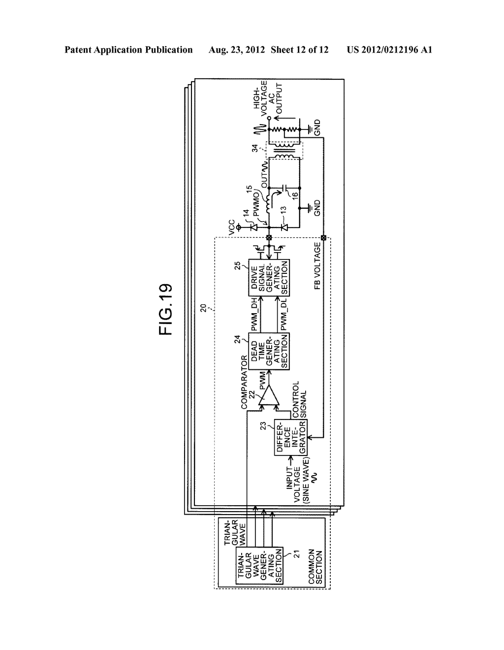 SWITCHING POWER SUPPLY DEVICE, AC POWER SUPPLY DEVICE, AND IMAGE FORMING     APPARATUS - diagram, schematic, and image 13