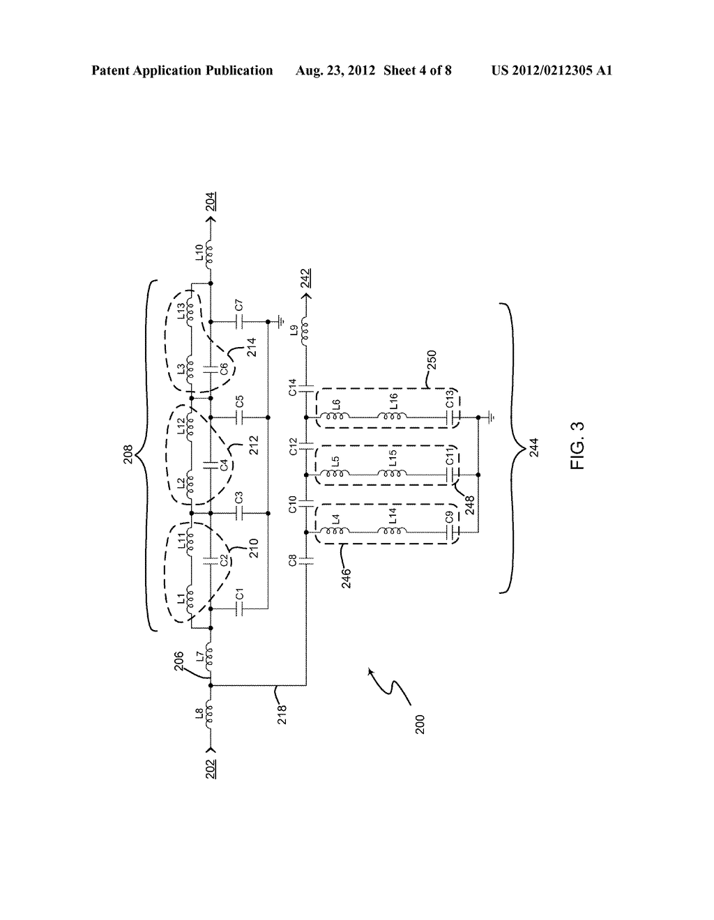 FILTER CIRCUIT AND METHOD OF TUNING FILTER CIRCUIT - diagram, schematic, and image 05