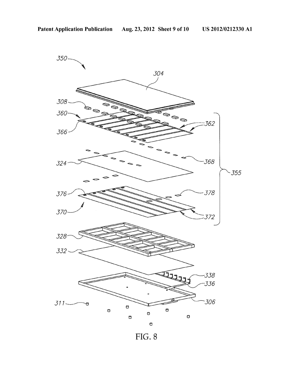 ANTENNA, APPARATUS AND METHOD FOR IDENTIFYING AND TRACKING MULTIPLE ITEMS - diagram, schematic, and image 10