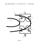 TRAVELLING WAVE DISTRIBUTED ACTIVE ANTENNA RADIATOR STRUCTURES, HIGH     FREQUENCY POWER GENERATION AND QUASI-OPTICAL FILTERING diagram and image