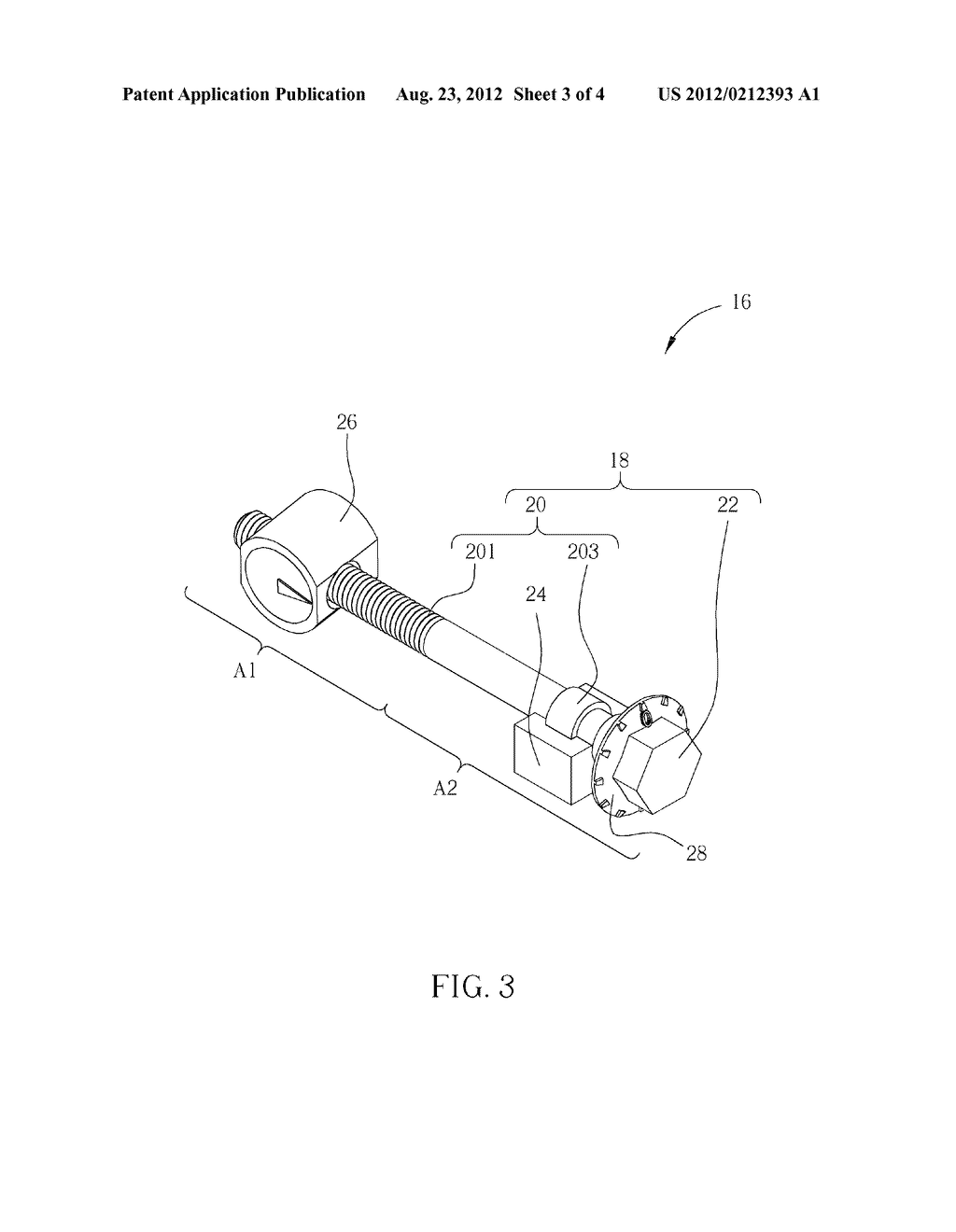 SCREW MECHANISM FOR ADJUSTING AN ANGLE OF AN ANTENNA MODULE AND RELATED     ANTENNA SYSTEM - diagram, schematic, and image 04