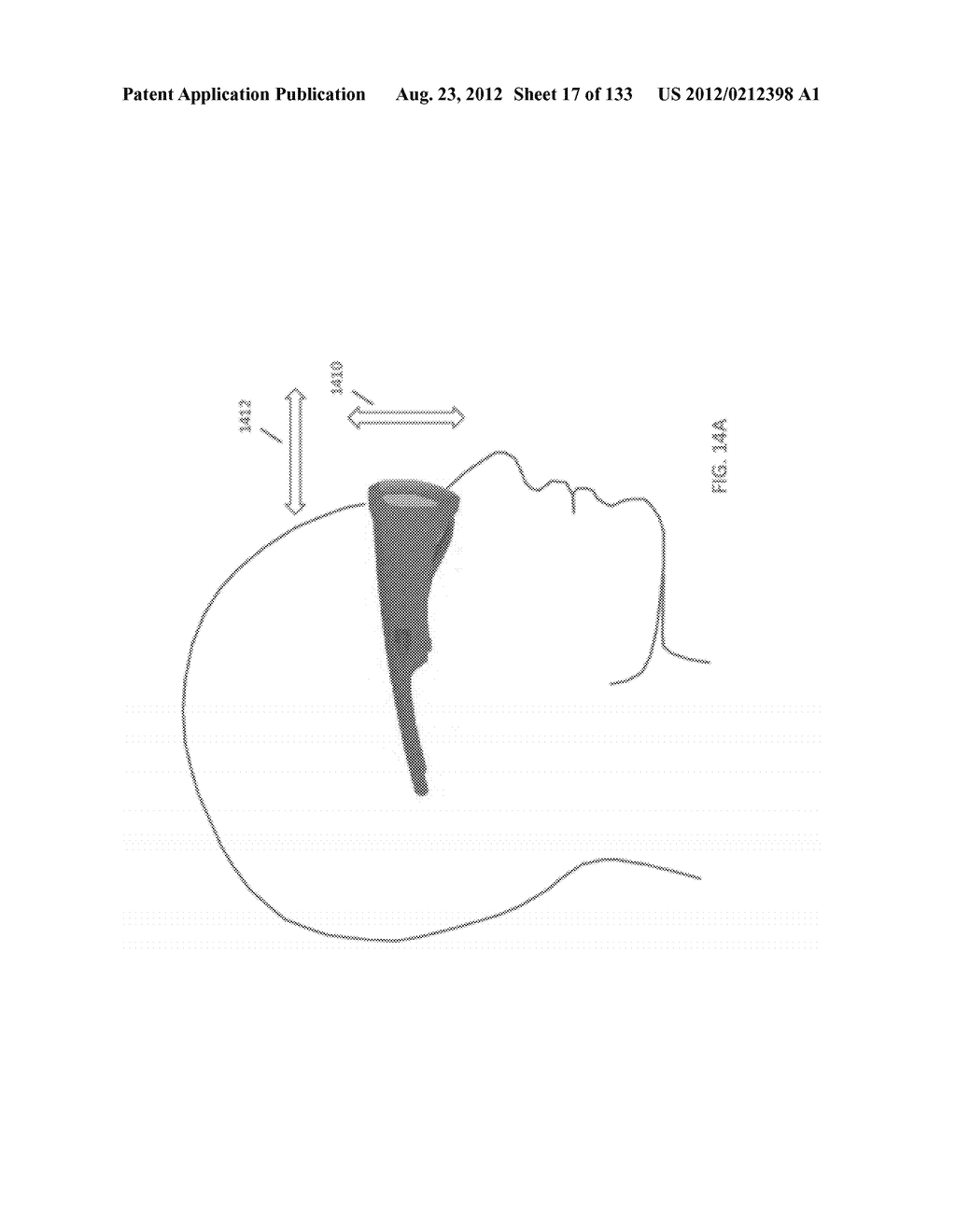 SEE-THROUGH NEAR-EYE DISPLAY GLASSES INCLUDING A PARTIALLY REFLECTIVE,     PARTIALLY TRANSMITTING OPTICAL ELEMENT - diagram, schematic, and image 18