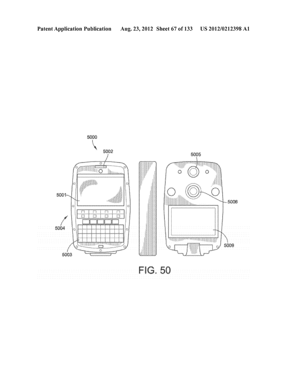 SEE-THROUGH NEAR-EYE DISPLAY GLASSES INCLUDING A PARTIALLY REFLECTIVE,     PARTIALLY TRANSMITTING OPTICAL ELEMENT - diagram, schematic, and image 68