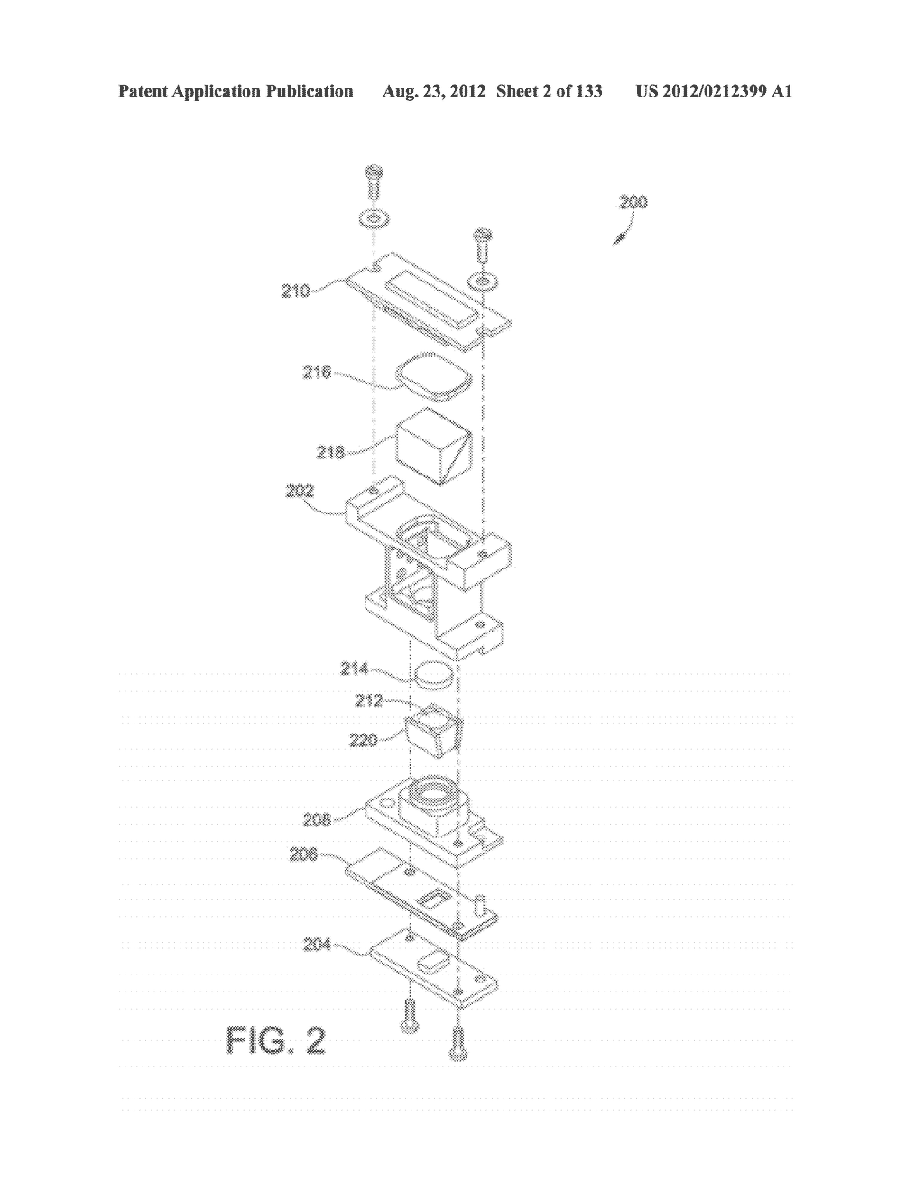 SEE-THROUGH NEAR-EYE DISPLAY GLASSES WHEREIN IMAGE LIGHT IS TRANSMITTED TO     AND REFLECTED FROM AN OPTICALLY FLAT FILM - diagram, schematic, and image 03