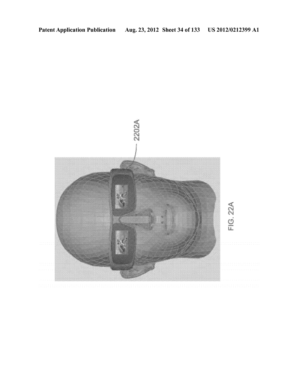 SEE-THROUGH NEAR-EYE DISPLAY GLASSES WHEREIN IMAGE LIGHT IS TRANSMITTED TO     AND REFLECTED FROM AN OPTICALLY FLAT FILM - diagram, schematic, and image 35