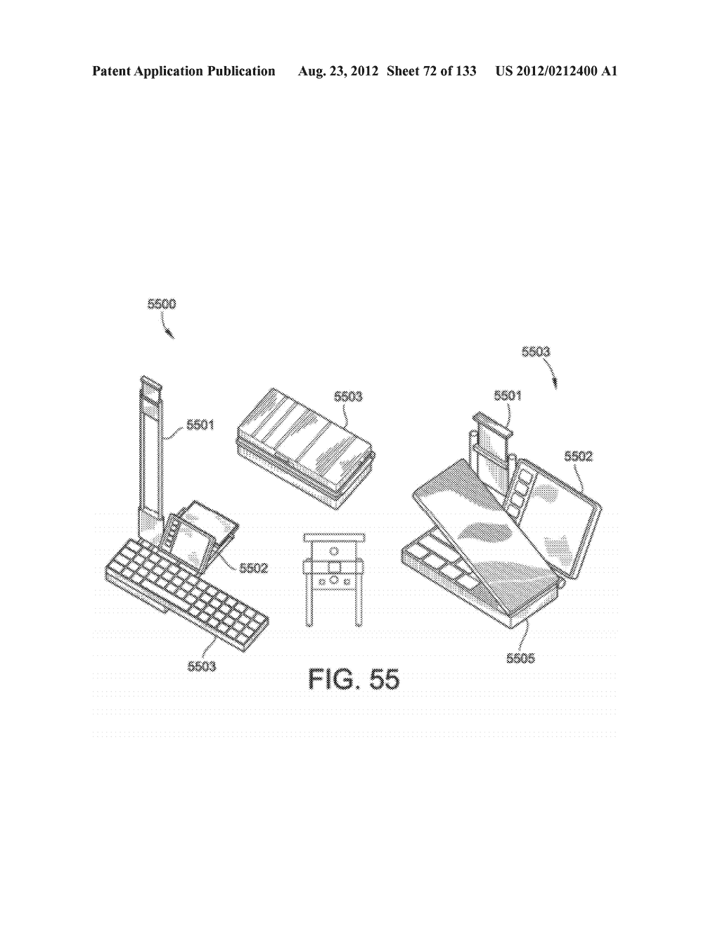 SEE-THROUGH NEAR-EYE DISPLAY GLASSES INCLUDING A CURVED POLARIZING FILM IN     THE IMAGE SOURCE, A PARTIALLY REFLECTIVE, PARTIALLY TRANSMITTING OPTICAL     ELEMENT AND AN OPTICALLY FLAT FILM - diagram, schematic, and image 73