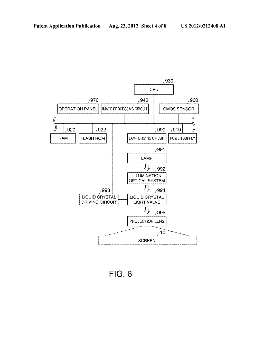 IMAGE GENERATION DEVICE, PROJECTOR, AND IMAGE GENERATION METHOD - diagram, schematic, and image 05