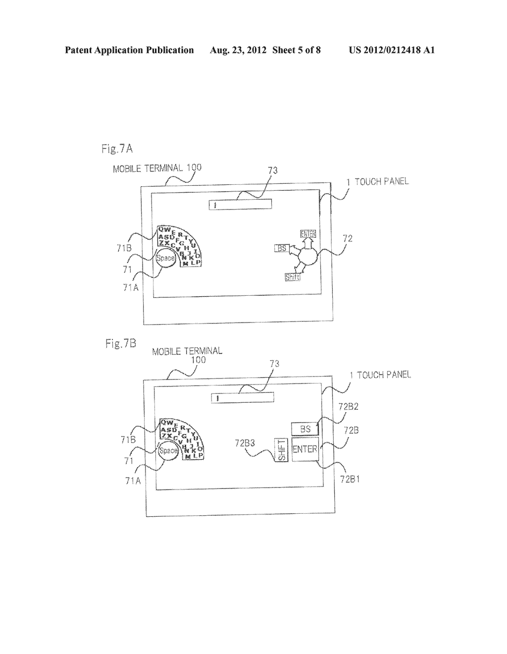 MOBILE TERMINAL AND DISPLAY METHOD - diagram, schematic, and image 06