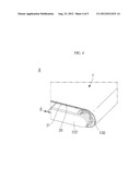 FLEXIBLE DISPLAY APPARATUS AND MOBILE TERMINAL USING THE SAME diagram and image