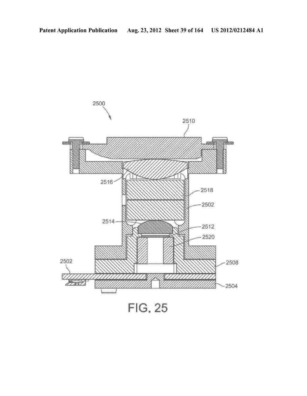 SYSTEM AND METHOD FOR DISPLAY CONTENT PLACEMENT USING DISTANCE AND     LOCATION INFORMATION - diagram, schematic, and image 40