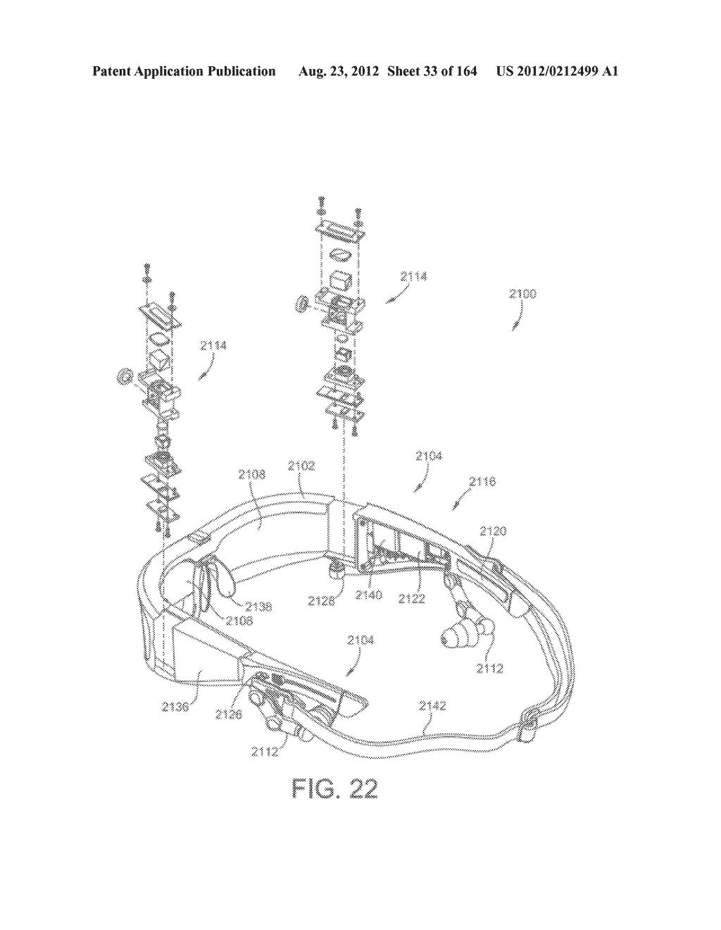 SYSTEM AND METHOD FOR DISPLAY CONTENT CONTROL DURING GLASSES MOVEMENT - diagram, schematic, and image 34