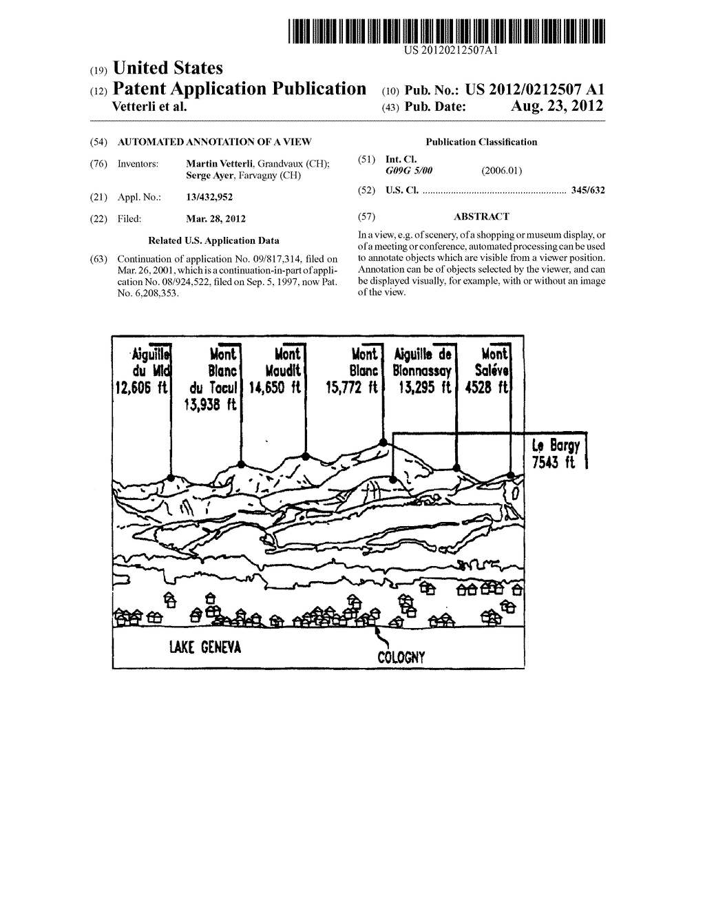 AUTOMATED ANNOTATION OF A VIEW - diagram, schematic, and image 01