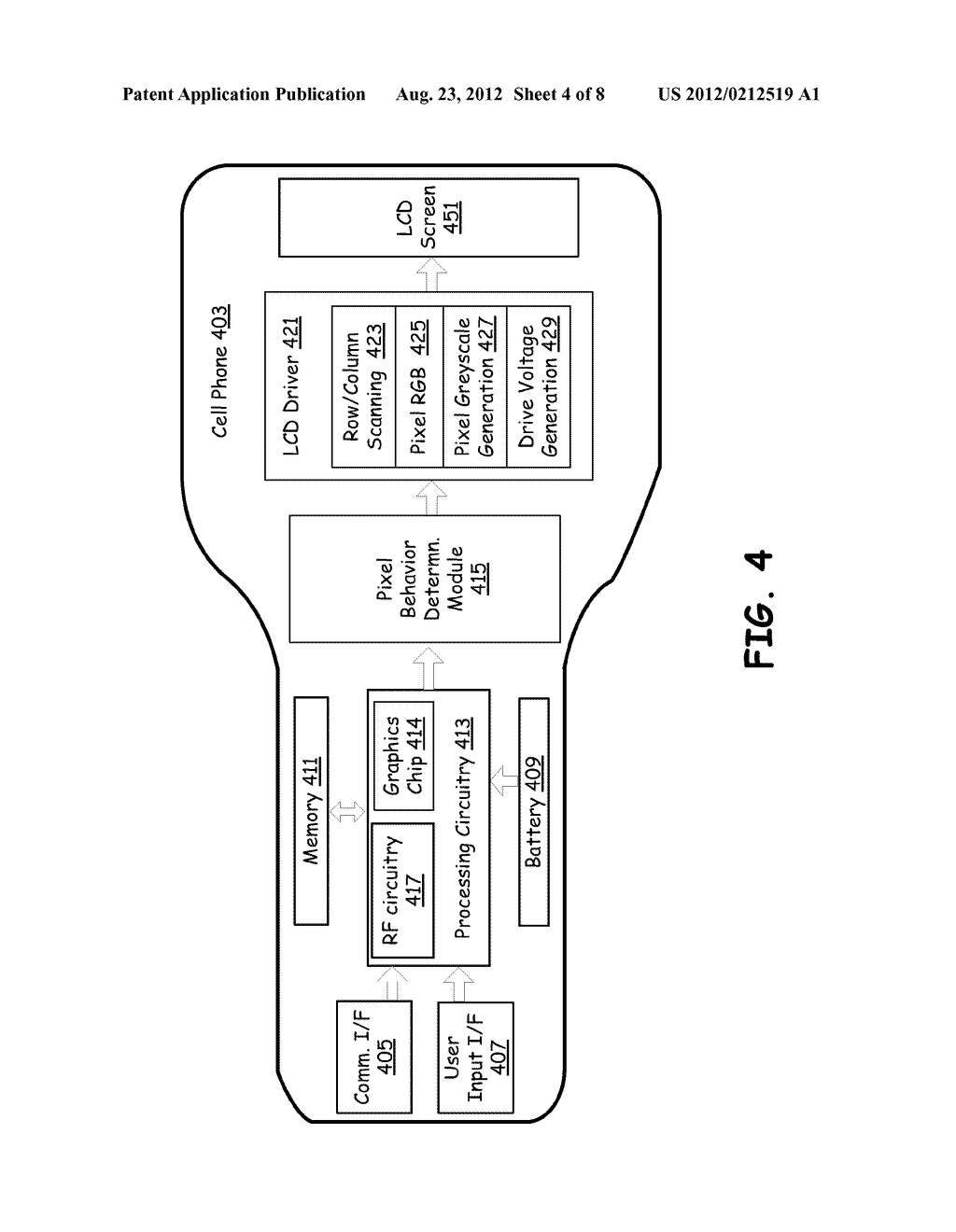 Adaptive Control of Display Characteristics of Pixels of a LCD Based on     Video Content - diagram, schematic, and image 05