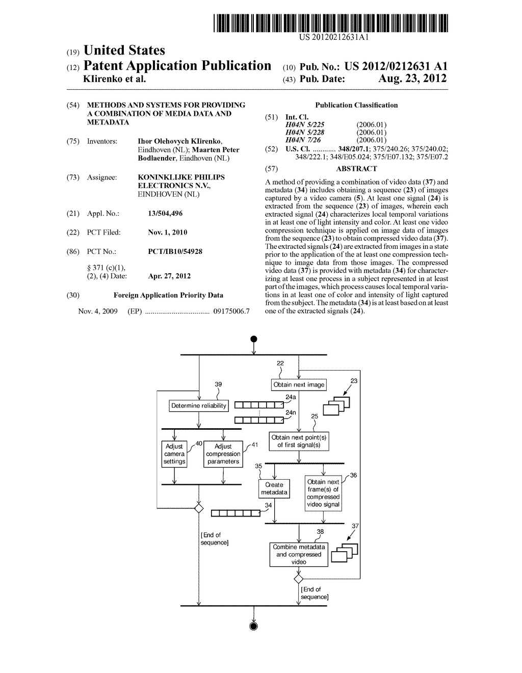 METHODS AND SYSTEMS FOR PROVIDING A COMBINATION OF MEDIA DATA AND METADATA - diagram, schematic, and image 01