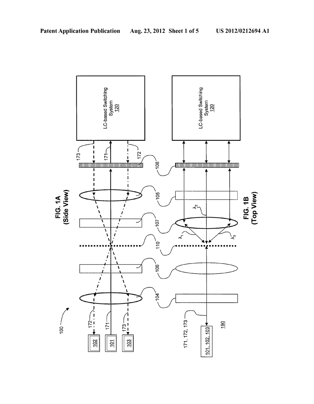 Liquid Crystal Optical Device Configured to Reduce Polarization Dependent     Loss and Polarization Mode Dispersion - diagram, schematic, and image 02