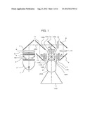 PROJECTION TYPE DISPLAY APPARATUS FOR DISPLAYING AN IMAGE diagram and image