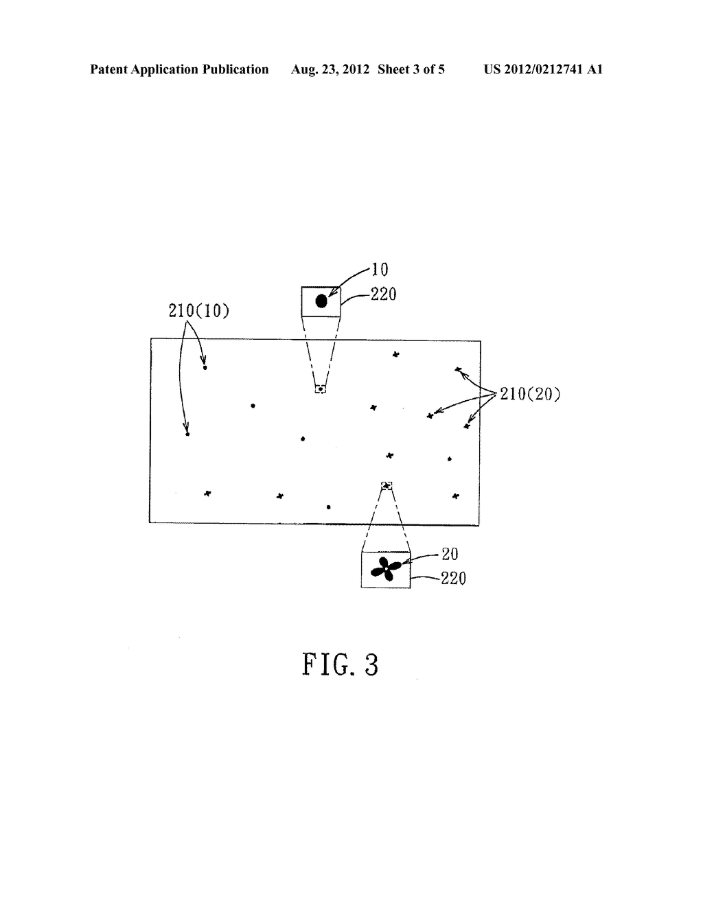 METHOD AND INSPECTION DEVICE FOR BRIGHT SPOT DEFECT DETECTION OF A     POLARIZER - diagram, schematic, and image 04