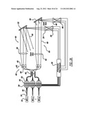 MULTI-CHANNEL FIBER LASER AMPLIFIER COMBINING APPARATUS INCLUDING     INTEGRATED SPECTRAL BEAM COMBINATION AND A TAPERED FIBER BUNDLE HAVING     MULTIPLE FIBER OUTPUTS diagram and image