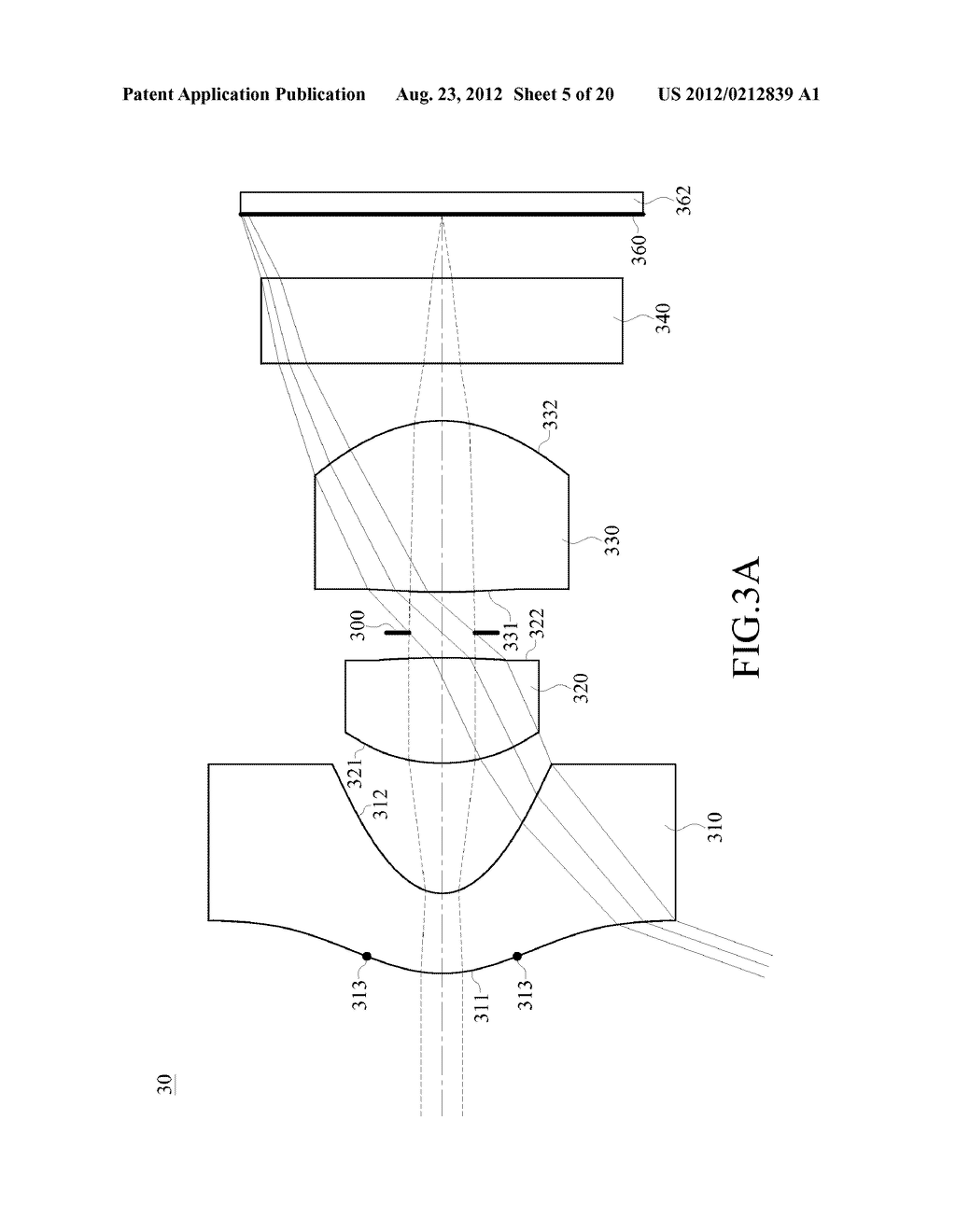 WIDE VIEWING ANGLE OPTICAL LENS ASSEMBLY - diagram, schematic, and image 06