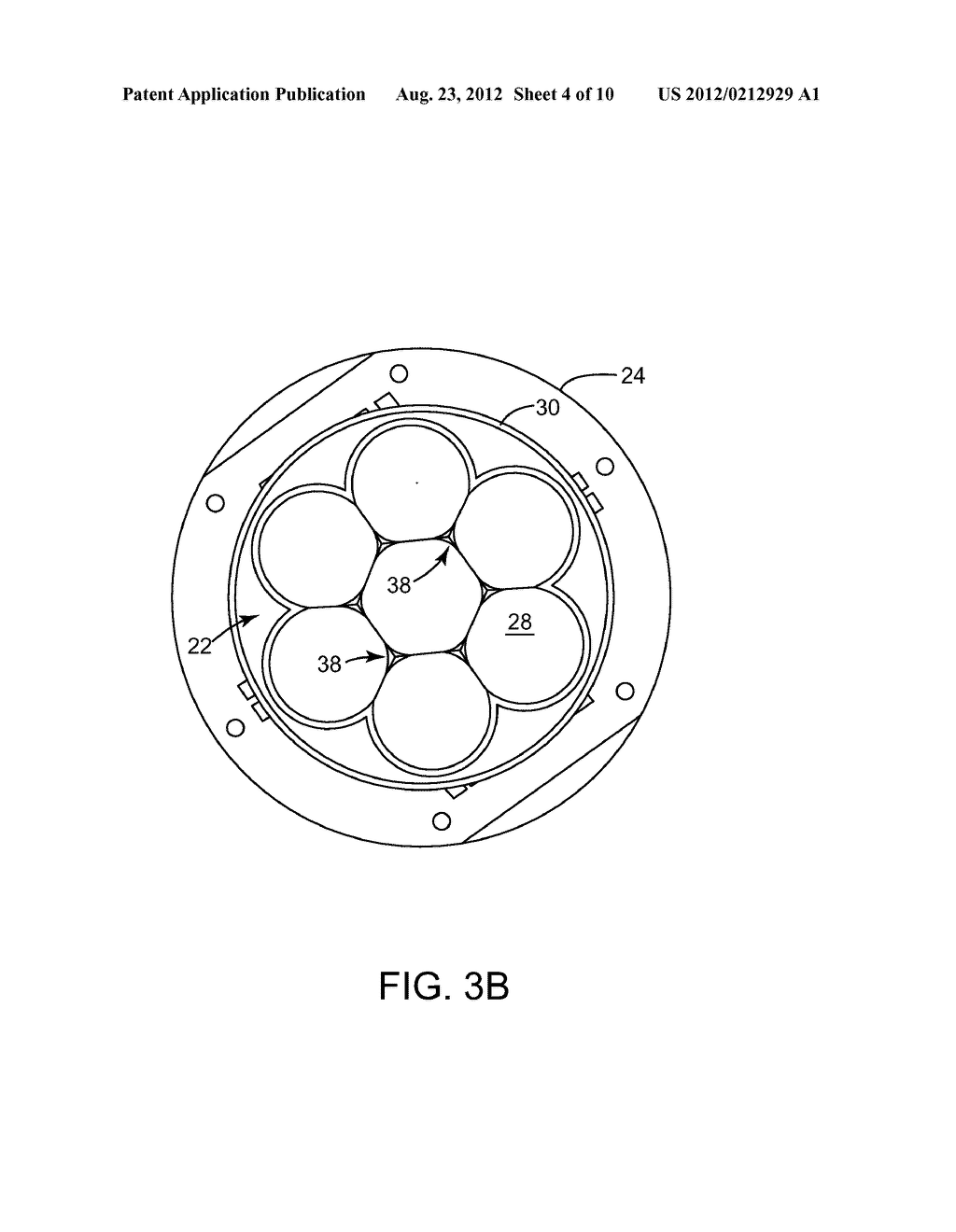 Light Emitting Diode Array Illumination System with Recycling - diagram, schematic, and image 05